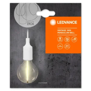 CORPURI de ILUMINAT Osram 1906 PENDULUM BELL E27 WT LEDV "000004099854092688" (timbru verde 0.8 lei)