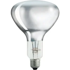 BEC IR Philips, soclu E27, putere 150 W, forma clasic, lumina rosie, alimentare 220 - 240 V, "000008711500575203" (timbru verde 0.45 lei)