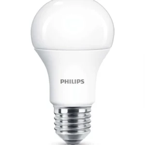 BEC LED Philips, soclu E27, putere 11W, forma clasic, lumina alb calda, alimentare 220 - 240 V, "000008718696577059" (timbru verde 0.45 lei)