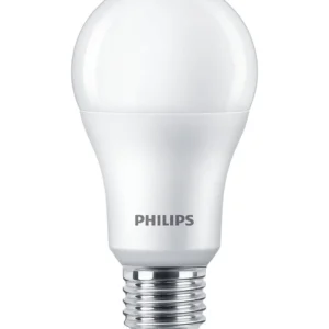 SET 6 becuri LED Philips, soclu E27, putere 13W, forma clasic, lumina alb calda, alimentare 220 - 240 V, "000008718699775568" (timbru verde 2.7 lei)