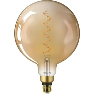 BEC LED Philips, soclu E27, putere 4.5W, forma clasic, lumina flacara, alimentare 220 - 240 V, "000008719514313842" (timbru verde 0.45 lei)