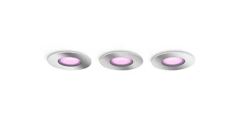 Xamento Hue recessed chrome 3x5.7W, "000008719514355392" (timbru verde 2.00 lei)