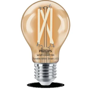 Bec LED inteligent vintage Philips filam, "000008719514371989" (timbru verde 0.45 lei)