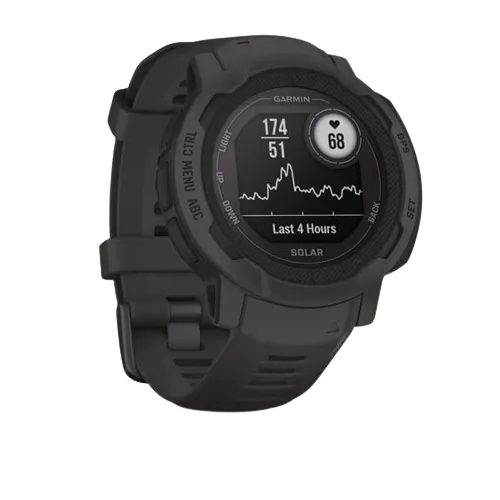 SMARTWATCH Garmin Instinct 2 Solar Graphite "010-02627-00" (timbru verde 0.18 lei) - imagine 3