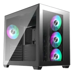 Carcasa RAIJINTEK PAEAN C7 TG4, MiddleTower, ATX, Negru "0R20B00234" (timbru verde 0.32 lei)
