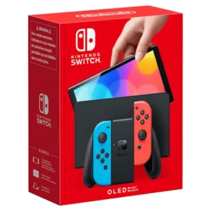 Consola NINTENDO Switch OLED - Neon Red/Neon Blue 166162 46501103