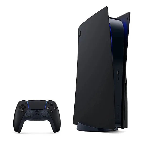 Panouri laterale PlayStation 5 Standard Edition, Midnight Black 168197 - imagine 4