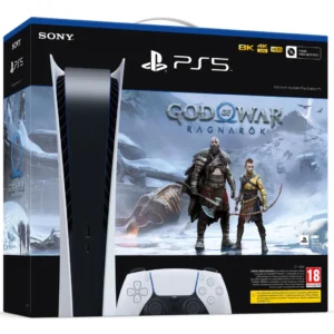Consola Sony PS5 Digital + God of War Ragnarok Bundle 46501414 "169565" (Include timbru verde 3.5 Lei)