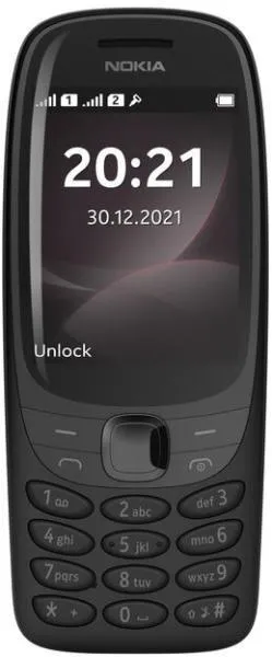 Telefon cu butoane, NOKIA, "6310" ecran 2.8 inch, dual sim, rez. camera 0.3 Mpix, memorie interna 8 MB, 2G, OEM, acumulator 1150 mAh, negru, "16POSB01A08" (timbru verde 0.45 lei)