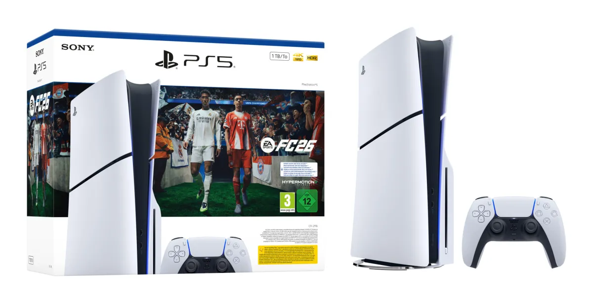 CONSOLA PS5 SLIM DISC FC26 - imagine 2