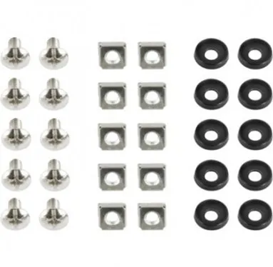 SET montare GEMBIRD pentru rack 19", 50 seturi, contine: 50 x M6 suruburi, 50 x M6 piulite, 50 x M6 saibe "19A-FSET-02"