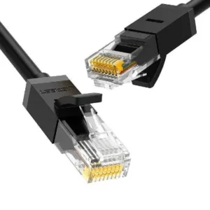 PATCH CORD UTP Ugreen Cat6, "NW102" fire din cupru, viteza maxima 1 Gbps, 3m, negru "20161" (timbru verde 0.08 lei) - 6957303821617