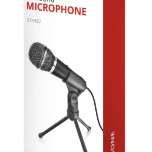 MICROFON TRUST STARZZ BLACK "21671" (timbru verde 0.03 lei)