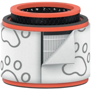 REZERVA filtru HEPA, 3 in 1, impotriva mirosului si parului de animale, pentru purificator LEITZ TruSens Z-2000, "2415129"