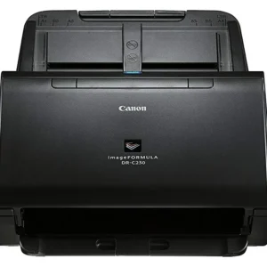 SCANNER CANON DRC230, A4, tip sheetfed, duplex, viteza de scanare: Alb-negru : 30 ppm/60ipm, Color: 30ppm/60ipm, rez. optica 600dpi, senzor CIS, alimentator 60 coli, "2646C003AA" (timbru verde 4 lei)
