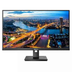 MONITOR PHILIPS 27 inch, home, office, IPS, WQHD (2560 x 1440), Wide, 300 cd/mp, 4 ms, DisplayPort, "276B1/00" (timbru verde 7 lei)