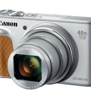 PHOTO CAMERA CANON SX740HS SILVER "2956C002AA" (timbru verde 1.2 lei)