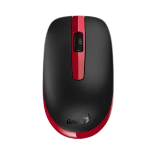 MOUSE Genius, "NX-7007", PC sau NB, wireless, 2.4GHz, optic, 1200 dpi, butoane/scroll 3/1, , rosu, "31030026404" (timbru verde 0.18 lei)