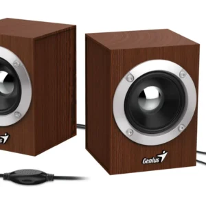 BOXE GENIUS 2.0, RMS:  6W (2 x 3W), USB power, wood, "SP-HF280" "31730028400" (timbru verde 0.8 lei)