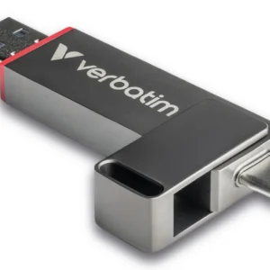 Memorie Verbatim Dual QuickStick. Capacity: 256GB, Device interface: USB Type-A / USB Type-C, USB version: 3.2 Gen 1 (3.1 Gen 1), Read speed: 550 MB/s, Write speed: 500 MB/s. "32041"