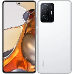 SMARTphone Xiaomi, "11T PRO" ecran 6.67 inch, dual sim, rez. camera 108 Mpix, memorie interna 128 GB, 5G, Android, acumulator 5000 mAh, alb, "34908" (timbru verde 0.45 lei)