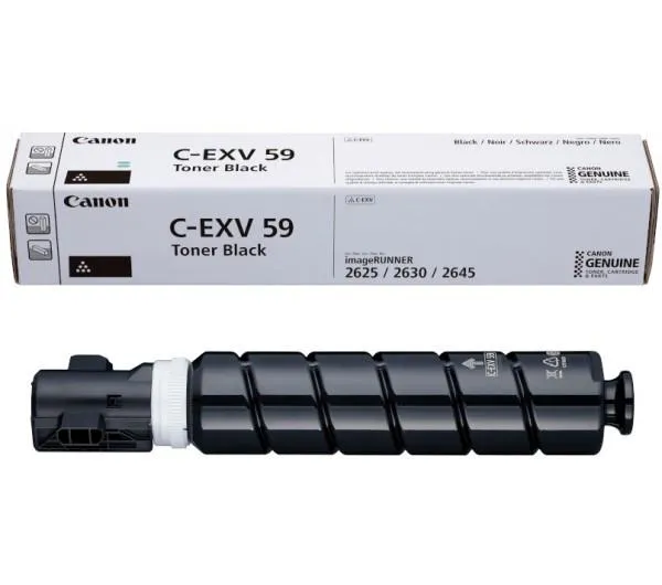 Toner Original Canon Black, CEXV59B, pentru IR 2625i|2630i|2645i, 30K,NOPP, "3760C002AA"