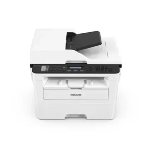 Multifunctional laser mono Ricoh SP230SFNw, A4, Functii: Impr.|Scan.|Cop.|Fax, Viteza de Printare Monocrom: 30ppm,  Conectiv:USB|Ret, Duplex:Da, ADF:ADF(Timbru Verde 40lei) "408293"