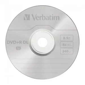 DVD+R VERBATIM  8.5GB, 240min, viteza 8x, 1 buc, Double Layer, Jewel Case, "Matt Silver" "43540"