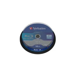BD-R VERBATIM, 25GB, VITEZA 6X, SPINDLE, SET 10 BUC, "43742"