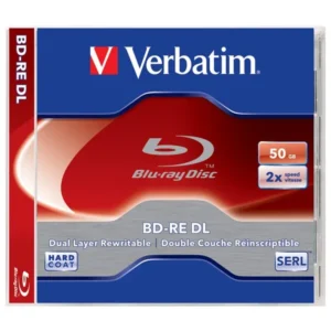 BD-RE VERBATIM, 50GB VITEZA 2X, DOUBLE LAYER SURFACE HARD COAT JEWEL CASE, 1 BUC, "43760"