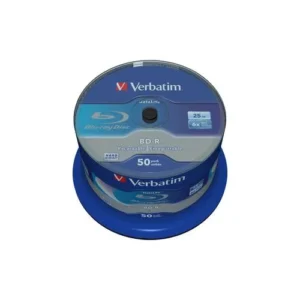 BD-R VERBATIM 25GB, VITEZA 6X, WHITE BLUE SURFACE, SPINDLE, 50 BUC, "43838"