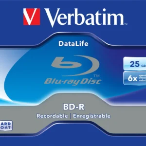 BD-R DL VERBATIM 25GB, viteza 6x, 1 buc, Jewel Case, printabil, "43840"