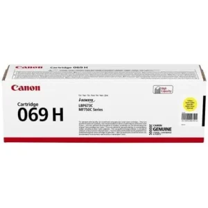 Toner Original Canon Yellow, CRG-069HY, pentru LBP 673|MF 752|MF 754, 5.5K, (timbru verde 1.2 lei)"5095C002AA"