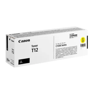Toner Original Canon Yellow, T12Y, pentru ISX C1333p|C1333i|C1333iF, 5.3K, (timbru verde 1.2 lei)"5095C006AA"