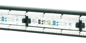 PATCH PANEL INTELLINET 24 porturi,  UTP, Cat6, 1U pentru rack 19" "520959"