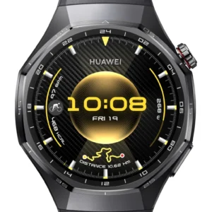 Smartwatch Watch GT 6 Pro, 46MM, Black Titanium Alloy Case, Black Fluoroelastomer Strap "55020FTU" (timbru verde 0.18 lei)