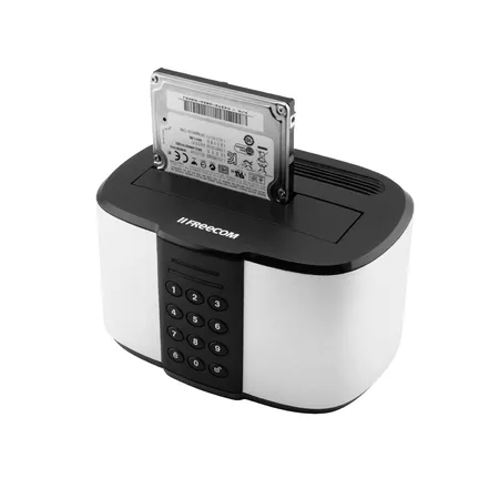 DOCKING STATION VERBATIM 2.5", 3.5" , HDD, SECURIZARE KEYPAD, ENCRIPTIE AES 256 "56425" (TIMBRU VERDE 0.8 LEI) - imagine 3