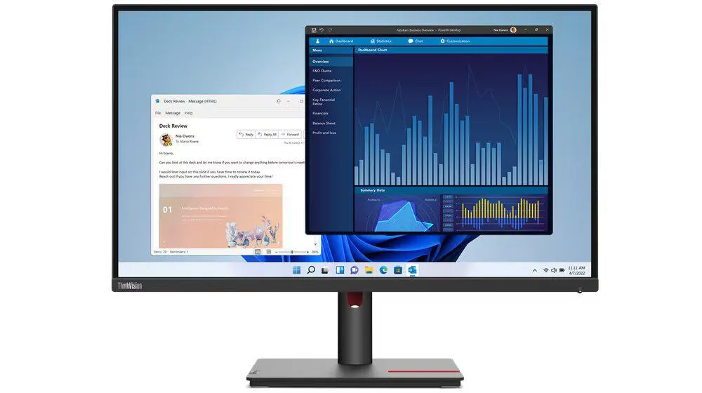 MONITOARE Lenovo T27p-30(A22270UP0)27inch Monitor-HDMI "63A9GAT1EU" (timbru verde 7 lei)