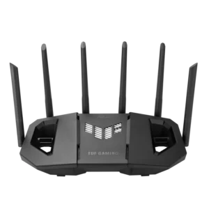 Router Gaming Wireless ASUS TUF Gaming BE9400, BE9400, Tri-Band, Quad-Core 1.5GHz CPU, 256MB/1GB Flash/RAM, 4K-QAM, MLO, 2.5G quad-port "90IG0A30-MO9C00" (timbru verde 0.8 lei)