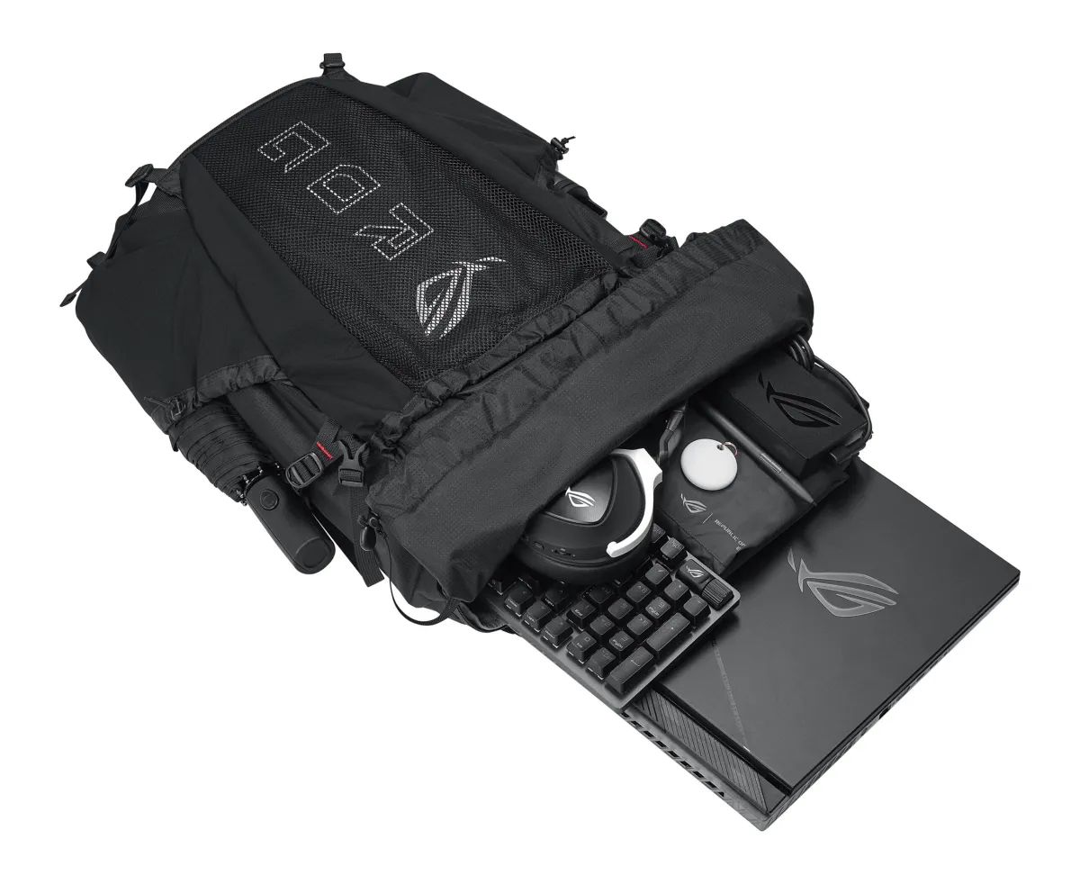 ASUS ROG Archer ErgoAir backpack "90XB09H0-BBP000" - imagine 4