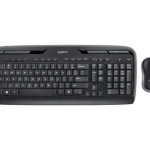 KIT wireless LOGITECH, tastatura wireless multimedia "MK330" + mouse wireless 1000dpi, 3 butoane "M215", black, "MK330" "920-003999"  (timbru verde 0.8 lei)