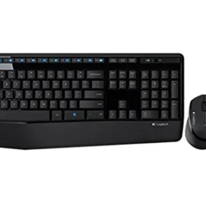 KIT wireless LOGITECH, tastatura wireless + mouse wireless, black, "MK345" "920-006489" (timbru verde 0.8 lei)