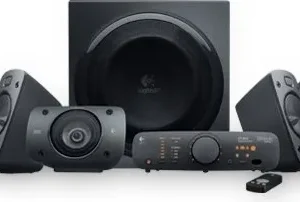 BOXE LOGITECH 5.1, RMS: 500W (4 x 67W, 1 x 165W, 1 x 67W), telecomanda wireless, black, "Z906" "980-000468" (timbru verde 4.00 lei)