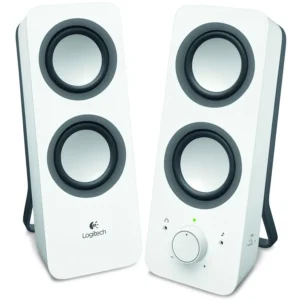BOXE LOGITECH 2.0, RMS: 5W (2 x 2.5W), white, "Z200" "980-000811"   (timbru verde 2.00 lei)
