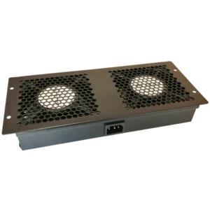 Modul ventilatie plafon 2 fan + cablu, interconectabil,  pentru rack de podea - DATEUP "9801130741" (timbru verde 2 lei)
