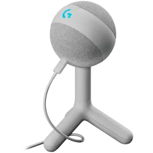 LOGITECH Yeti Orb RGB Gaming Mic with LIGHTSYNC - OFF WHITE - USB "988-000558" (timbru verde 0.8 lei)