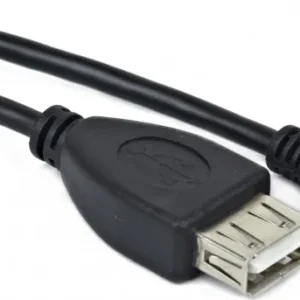 CABLU adaptor OTG GEMBIRD, pt. smartphone, Mini-USB 2.0 (T) la USB 2.0 (M), 15cm, asigura conectarea telef. la o tastatura, mouse, HUB, stick, etc., negru, "A-OTG-AFBM-002" (timbru verde 0.08 lei)