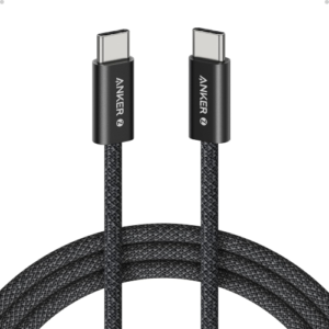 Cablu alimentare si date Anker, USB Type-C (T) la USB Type-C (T), 1.8m, 240W, braided, negru, "A8060H12" (timbru verde 0.08 lei) -194644056506