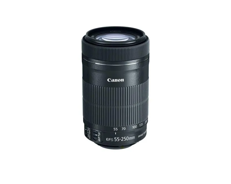 LENS CANON EFS 55-250 F/4-5.6 IS STM,NOPP, "AC8546B005AA"