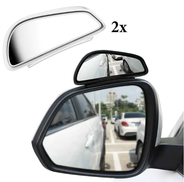 OGLINDA auto auxiliara Baseus, cu unghi larg, adeziv 3M, pachetul contine 2 bucati, alb "ACFZJ-02" - 6953156213357